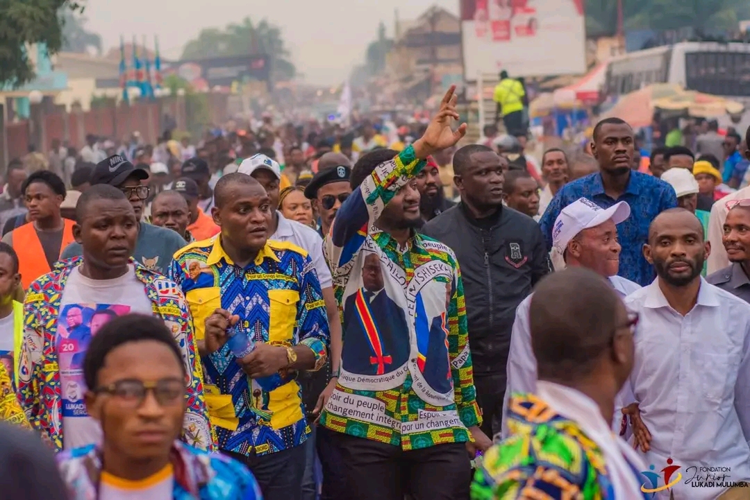 Arrivée du VPM de la Fonction publique au Kasaï : Le député national Serge Junior Lukadi mobilise sa base à Tshikapa
