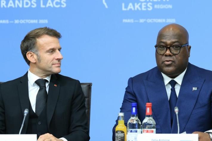 France : Après le forum de Davos, Félix Tshisekedi est arrivé à Paris pour un échange avec Emmanuel Macron