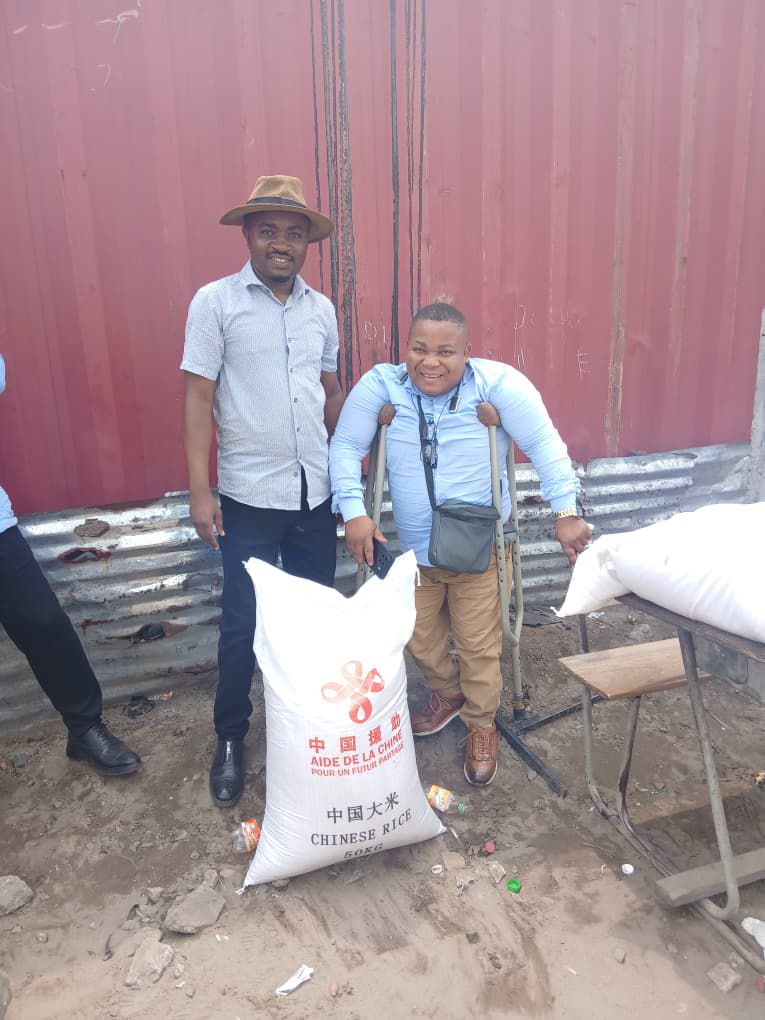 RDC-Riz destiné aux déplacés : le Président des déplacés de l'Est à Kinshasa, Jordan Mulikuza, rassure sur la qualité et dénonce des fausses rumeurs