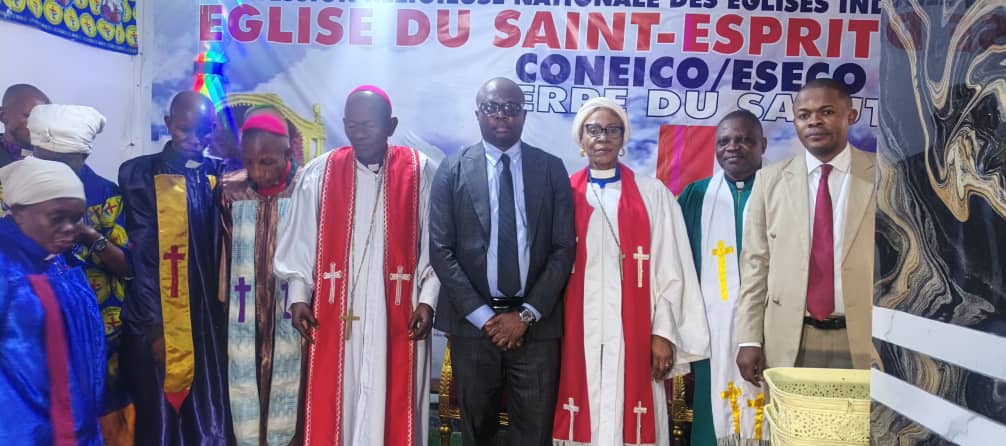 RDC : Maître Joseph Moke Tawaba représente Tonny Kanku Shiku au culte d’action de grâce de la CONEICO à Kinshasa
