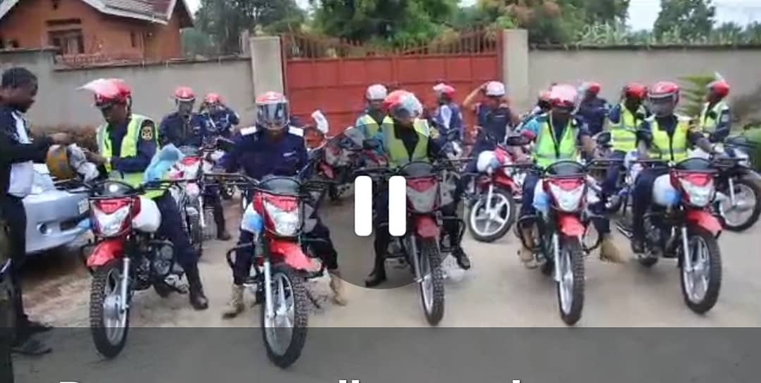 Nord-Kivu : le gouvernement provincial dote 20 motos à la PNC pour sa mobilité