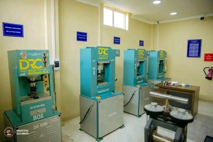 Mines : lancement officiel des travaux de la raffinerie pilote d'or à Kalemie
