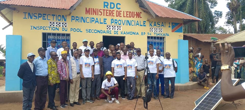 KASAÏ-ÉDUC-NC : inauguration du nouveau bâtiment du Bureau de l'inspool secondaire à kamonia