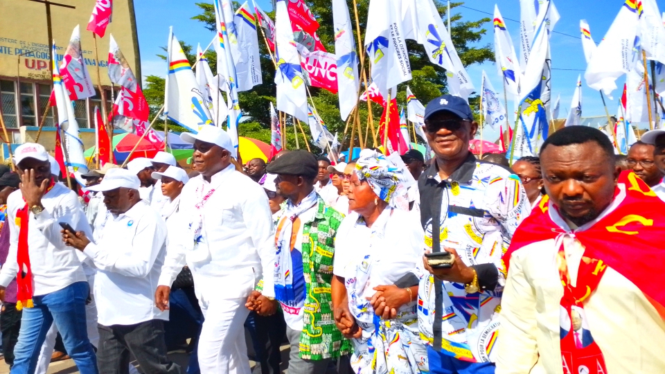 Kananga : l'UDPS Tshisekedi et les partis politiques de l'Union sacrée réaffirment leur soutien à la révision constitutionnelle