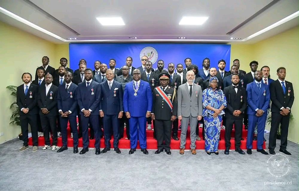 RDC : Félix Tshisekedi décore les Léopards après leur retour historique à la Coupe du monde 2026