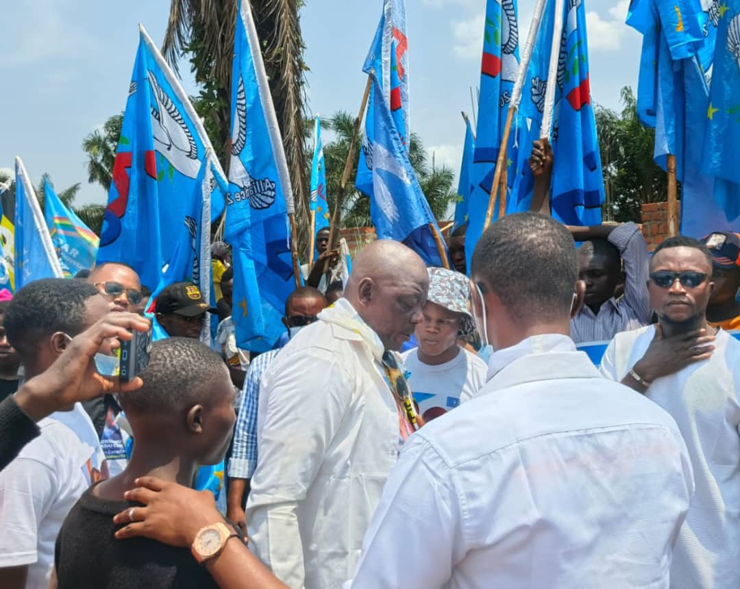 Kasaï-Central : le parti politique FIDEC signe son retour en force à l'occasion de la visite de Félix Tshisekedi à Kananga