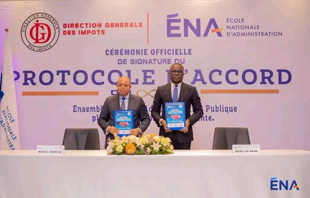 RDC : l’ENA et la DGI s’allient pour renforcer les compétences des agents et moderniser la mobilisation des recettes fiscales