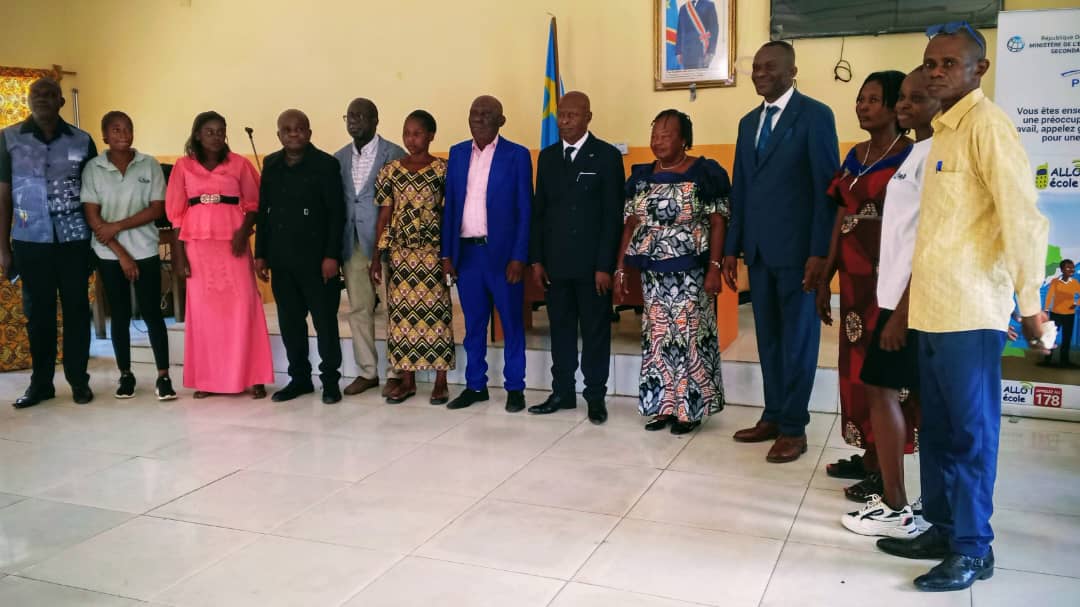 EDU-NC/Kasaï 1 : Le projet Perse communique la présentation des résultats de réformes clefs engagés par le ministre de l'éducation