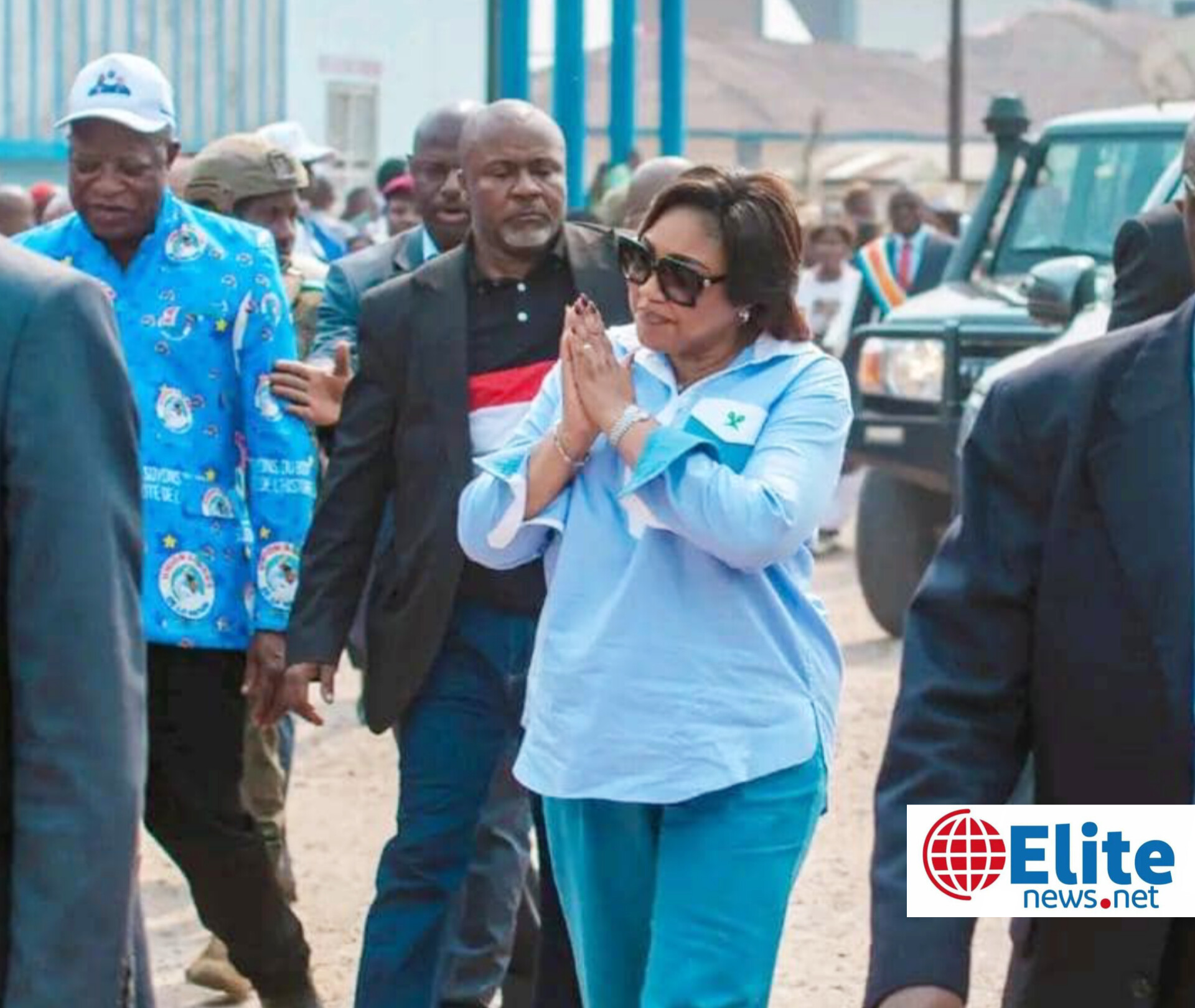 Kasaï-Central : Denise Nyakeru Tshisekedi entame une visite de quatre jours à Kananga