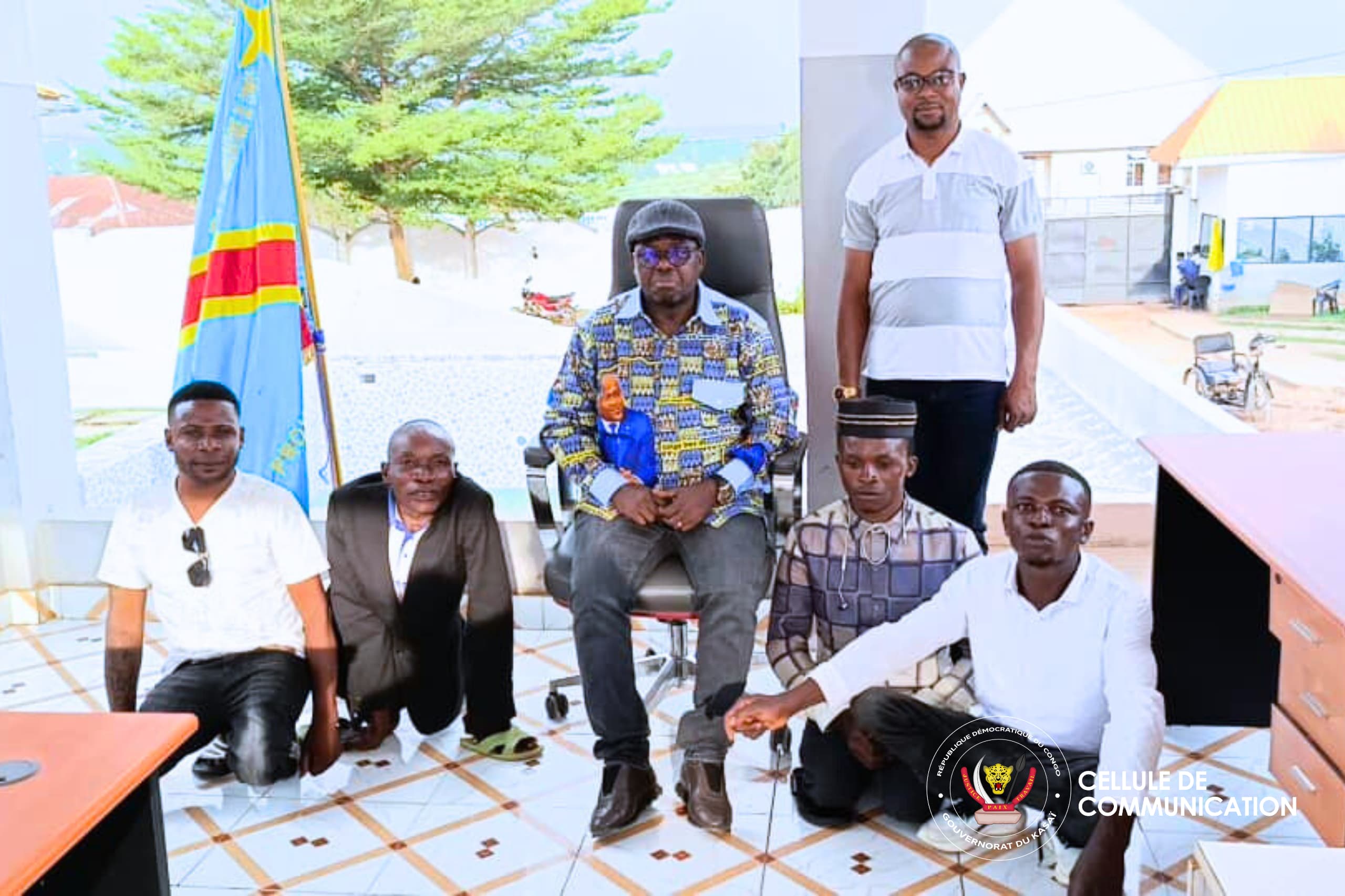 Kasaï : Le Gouverneur Crispin Mukendi reçoit le cahier de charges des personnes vivant avec handicap