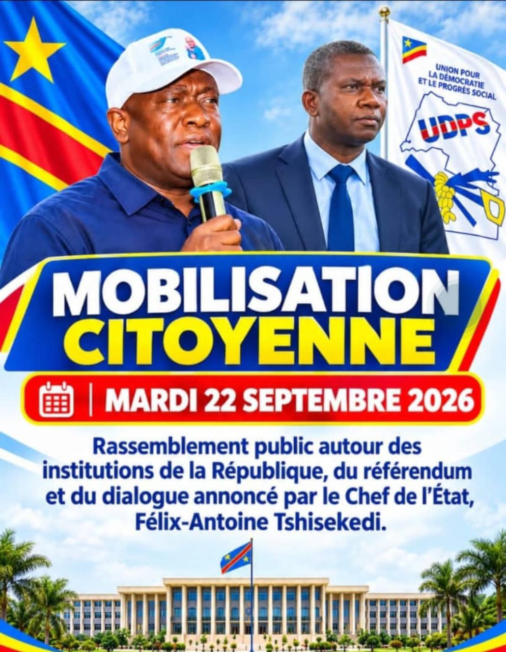 RDC : le DG de la SONAS Clément Kabongo appelle à une forte mobilisation le 22 septembre
