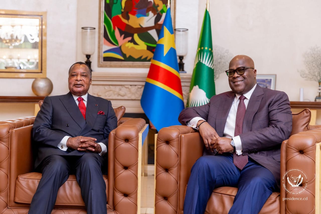 RDC–Congo : Tshisekedi et Sassou-Nguesso réaffirment leur coopération et la solidarité sanitaire