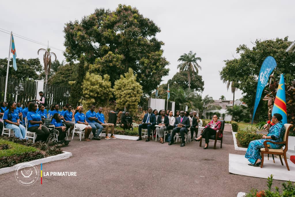 Excellentia RDC : Judith Suminwa encourage les 44 boursiers avant leur départ pour la France