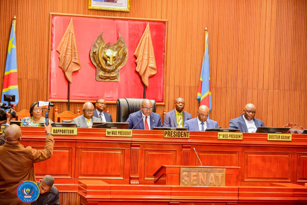 RDC : le Sénat adopte la loi de finances rectificative 2026, le budget revu à la baisse de 6,4 %