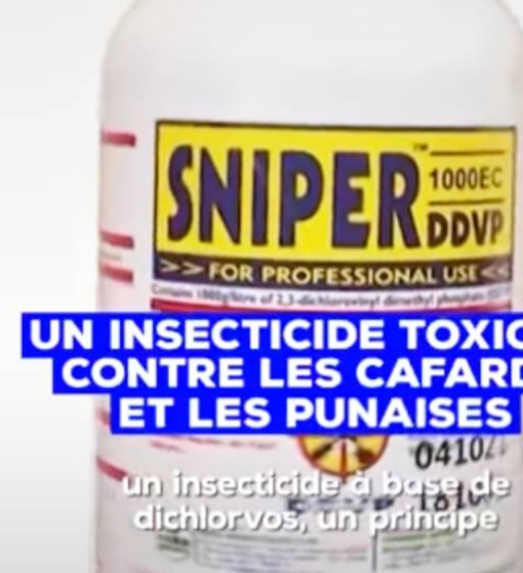 RDC : le « Sniper » désormais interdit, l’ACOREP alerte sur les risques d’intoxication