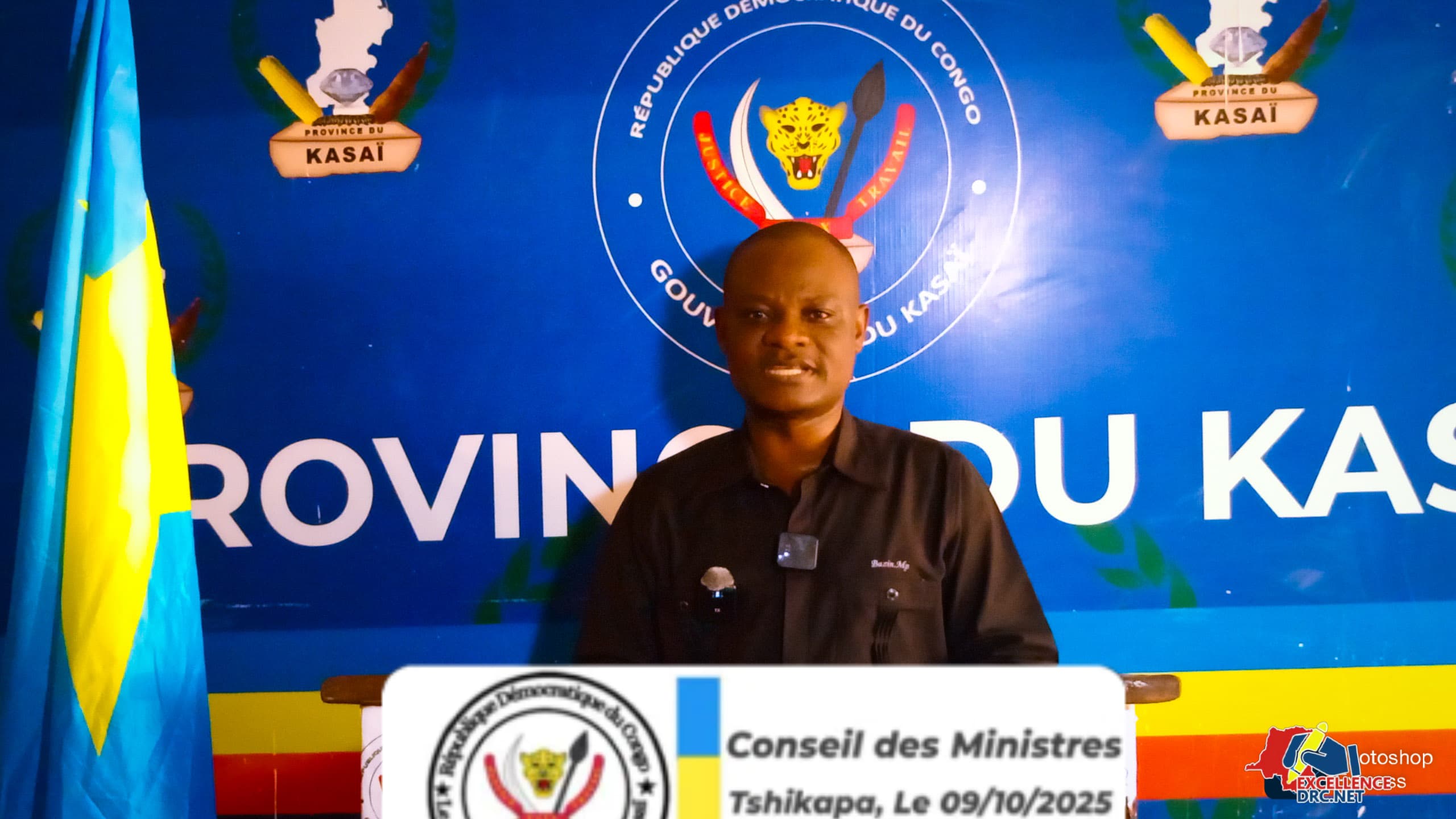 Kasaï : Le Gouvernement provincial adopte un Protocole d'accord avec ONG PIFORES-UC-PIF (Me Bazin Mpembe porte parole)