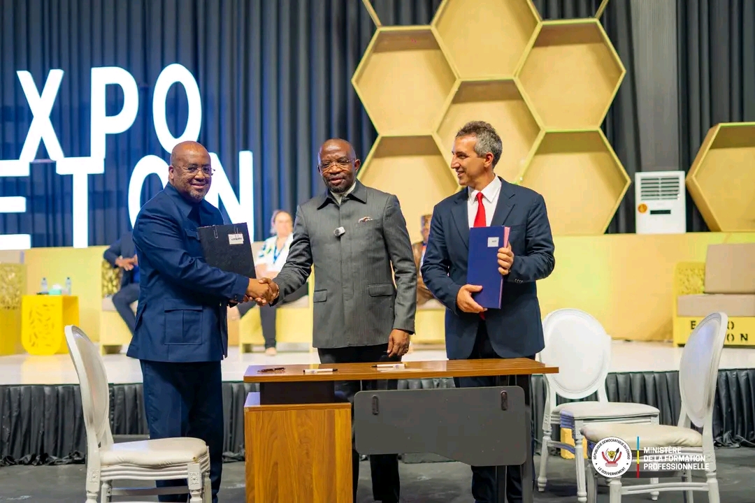 Expo Béton 2026 : un accord signé pour bâtir deux centres de formation professionnelle clés en main à Kia Mona et dans le Grand Kasaï