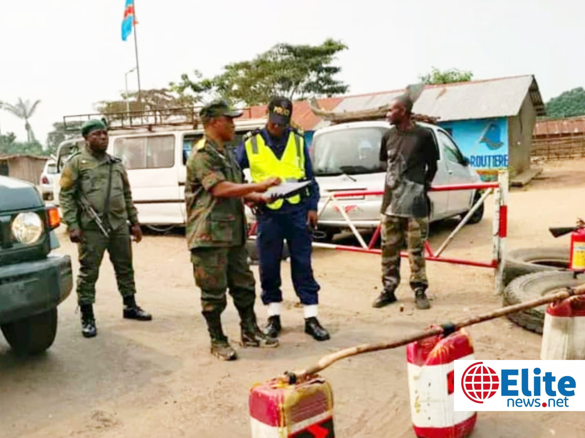 Kikwit : l’armée impose la tolérance zéro contre les barrières illégales sur la RN1
