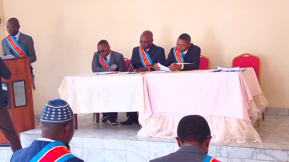 Kananga : le conseil communal de Nganza valide le rapport de la commission Justice et Sécurité à l'unanimité