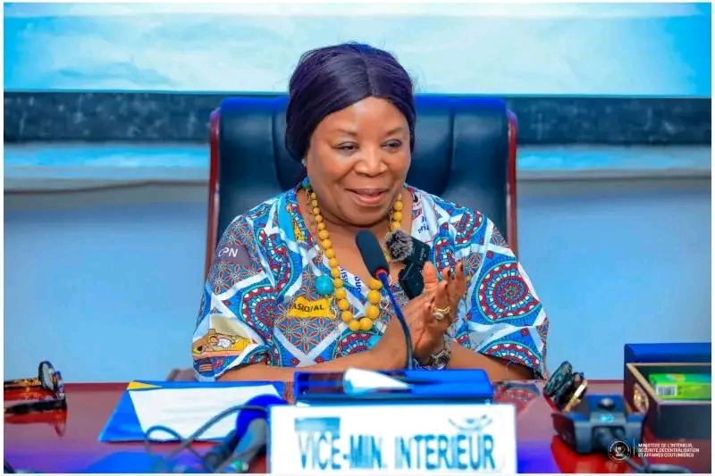 Kasaï : La Vice-ministre de l’Intérieur et  Sécurité Eugénie Tshiela attendue ce lundi 05 Janvier à Tshikapa.