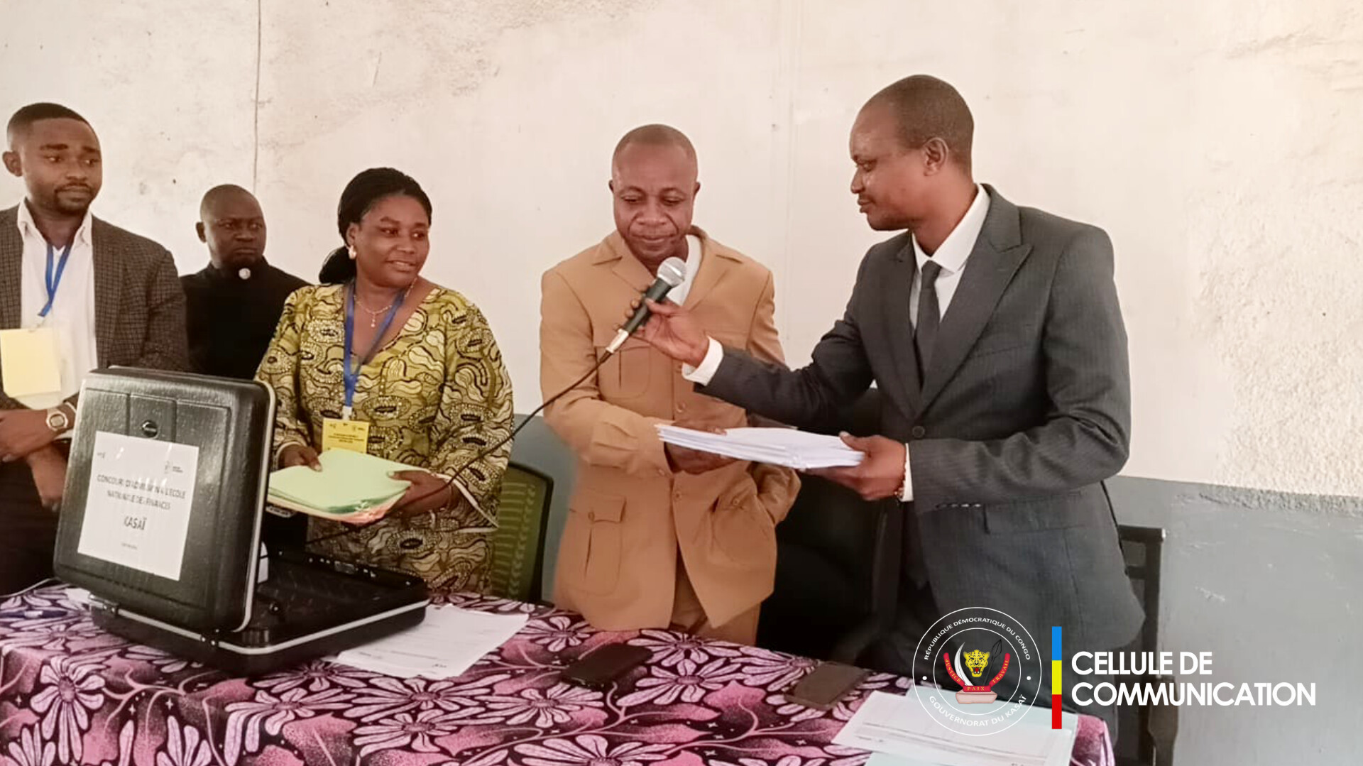 Kasaï : Le Vice-gouverneur Djoley Bokele lance le concours d'admission à l'École Nationale des Finances (ENF) 2025-2026