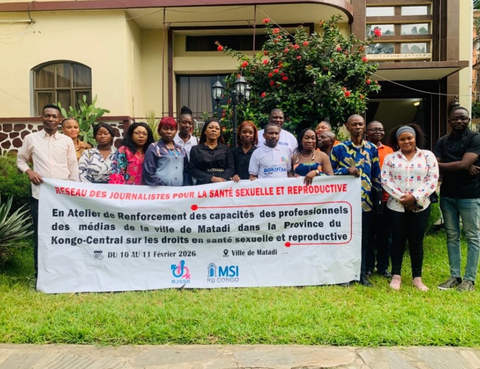 Kongo-Central : les journalistes outillés sur la santé sexuelle et reproductive par le RJSSR à Matadi