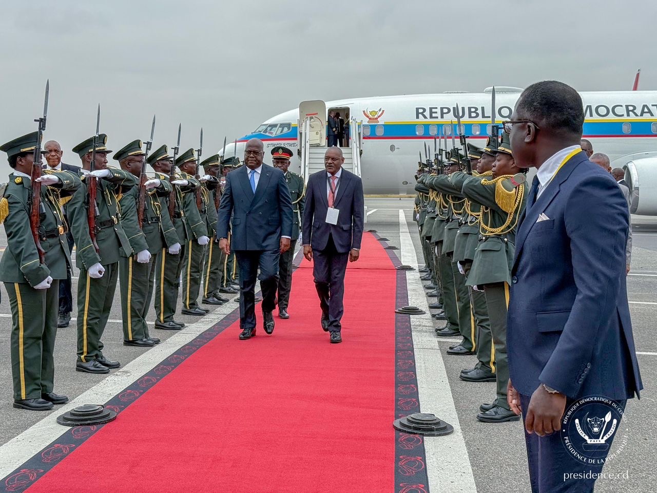 RDC-ANGOLA : Félix Tshisekedi en visite officielle à Luanda