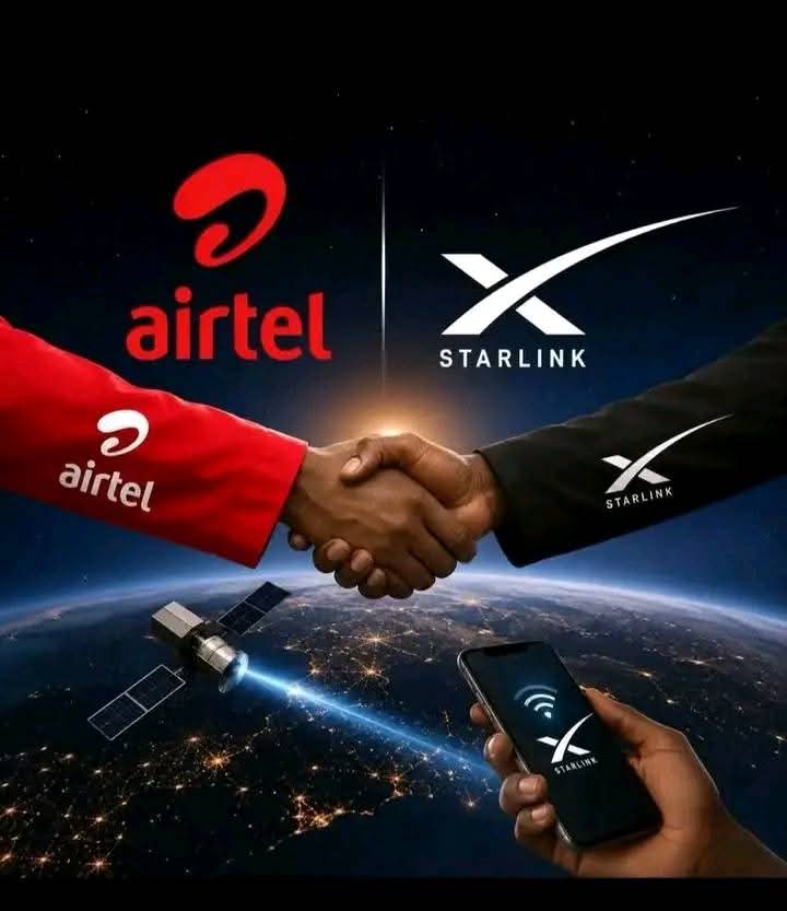 RDC : Airtel et Starlink lancent la connexion satellite directement sur les téléphones mobiles pour étendre la couverture numérique nationale