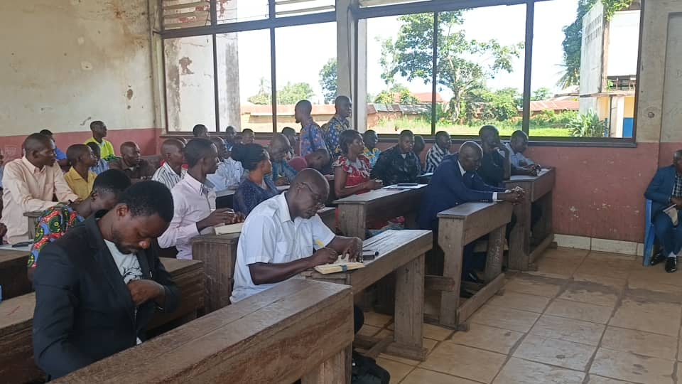 EDU-NC Kasaï : IPP Chrisostome Ngwaba donne les instructions sur le respect du calendrier scolaire et programme national dans son entité