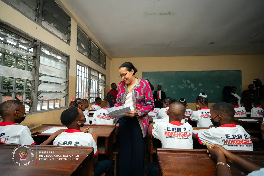 RDC : Raïssa Malu lance l’ENAFEP 2026, plus de 2,35 millions d’élèves appelés à franchir l’étape décisive du primaire