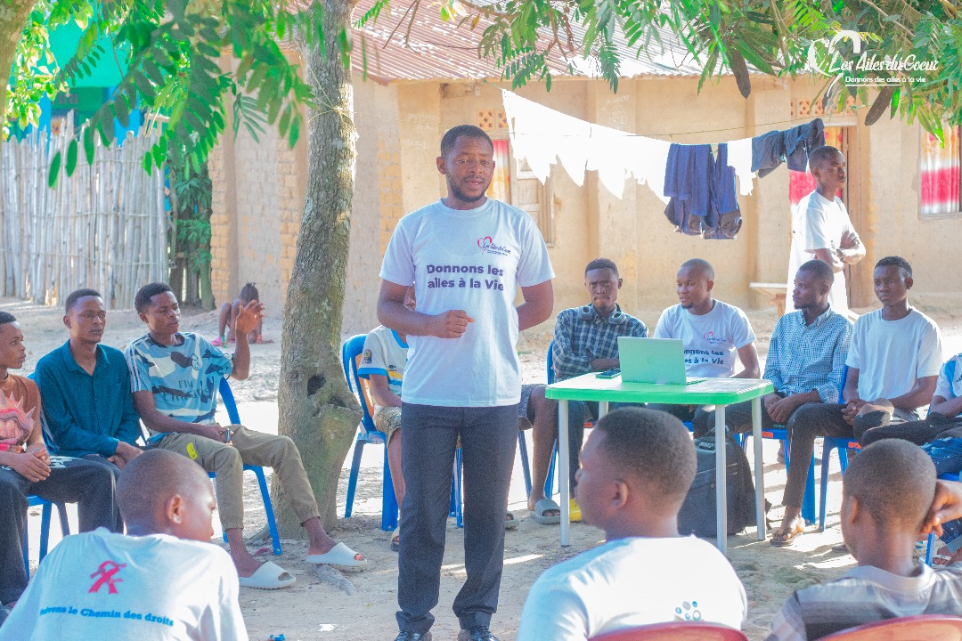 Maniema : L’ONG « Les Ailes du cœur » sensibilise les jeunes du Bloc Omata sur la résolution 2250
