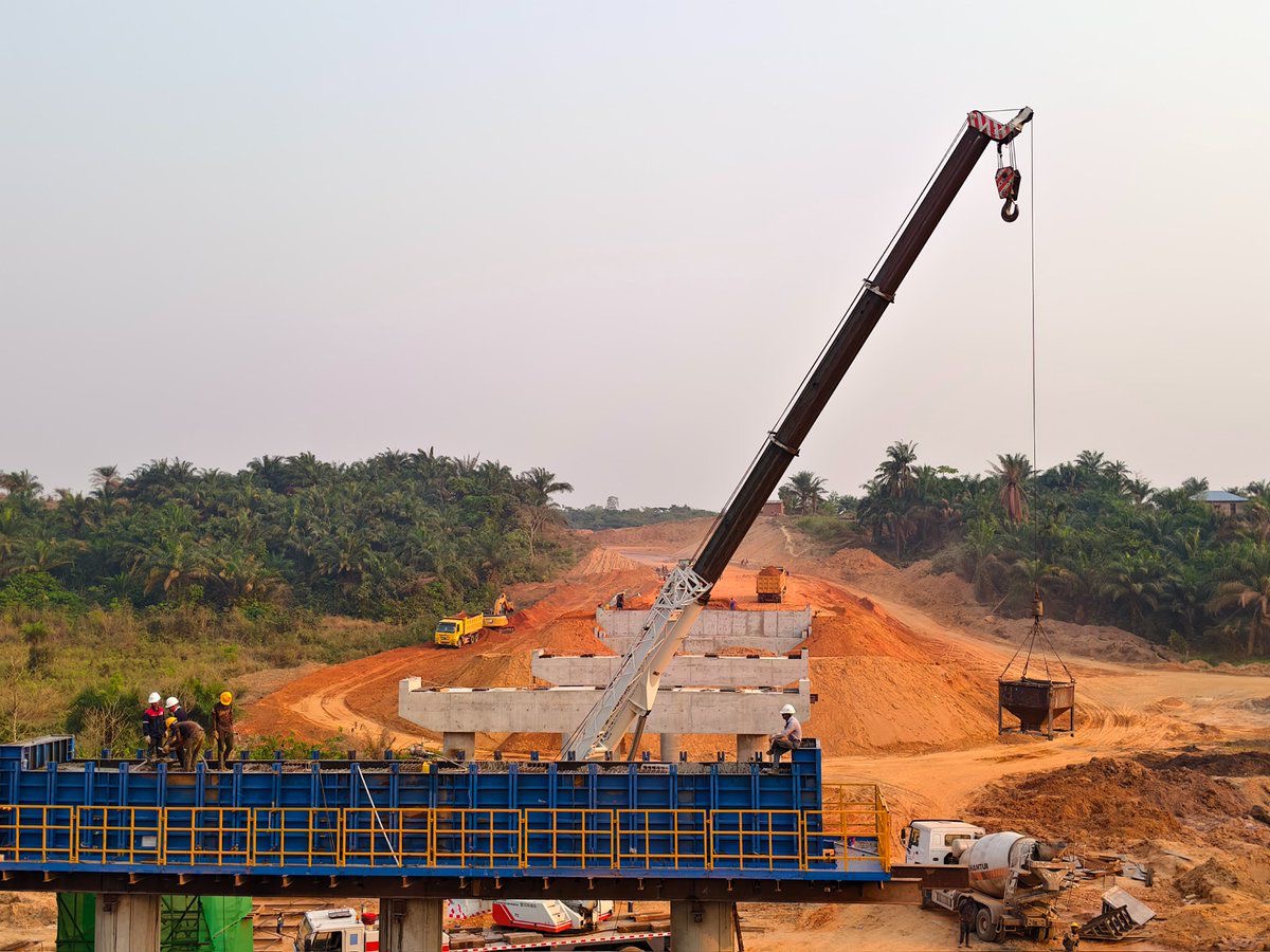 RDC : 13 ponts en béton en construction sur la RN1 grâce au programme sino-congolais