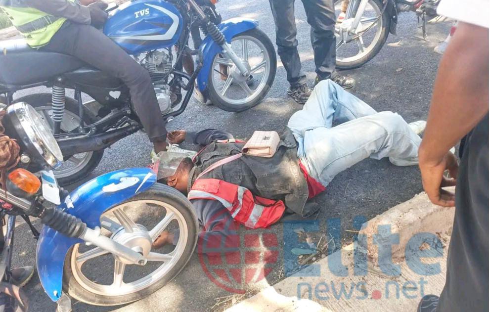 Kisangani : un taximan retrouvé à terre sous l'effet du tramadol, l'alerte des motards
