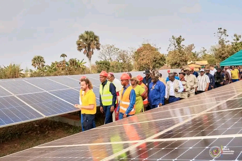Haut-Uele : inauguration de la centrale solaire de Dungu, un projet qui garantit une fourniture en énergie électrique