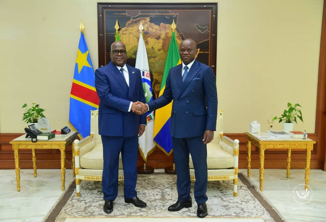 RDC-Gabon : Tshisekedi et Oligui Nguema renforcent la coopération