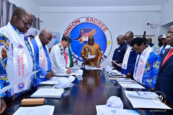 Politique : l’Union sacrée lance la collecte des propositions pour la réforme de la Constitution