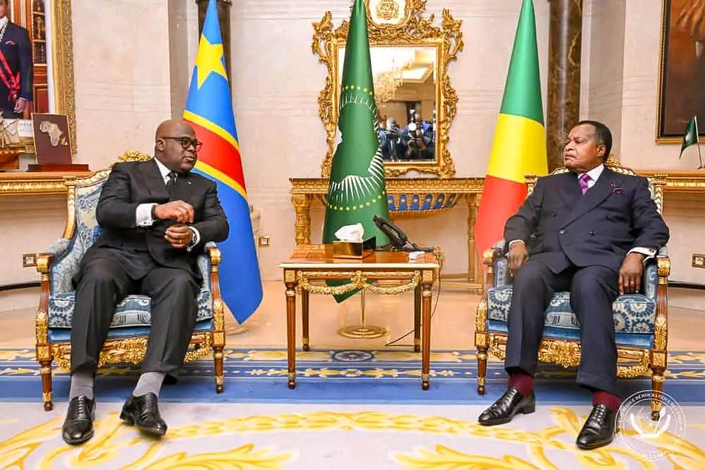 Tshisekedi et Sassou Nguesso à Brazzaville : apaisement après l'incident de Makotipoko et réaffirmation d'une fraternité « entre un même peuple »