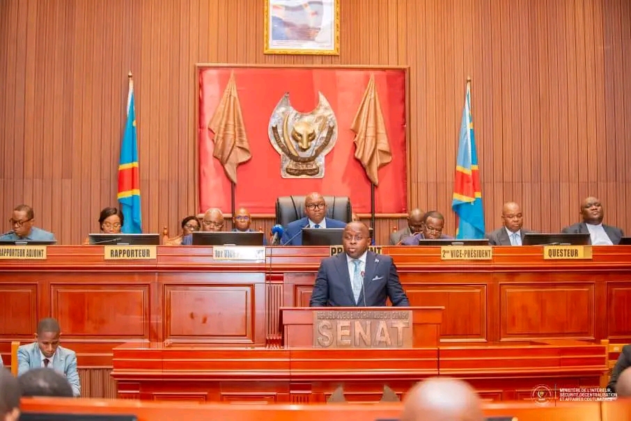 RDC : le VPM Jacquemain Shabani répond aux préoccupations des Sénateurs
