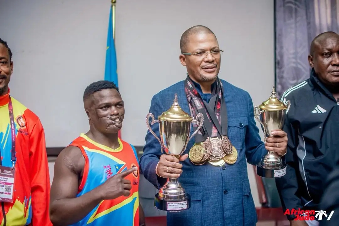 Sports : les Léopards lutte cadets brillent en Égypte, Didier Budimbu salue de véritables “ambassadeurs de la RDC”