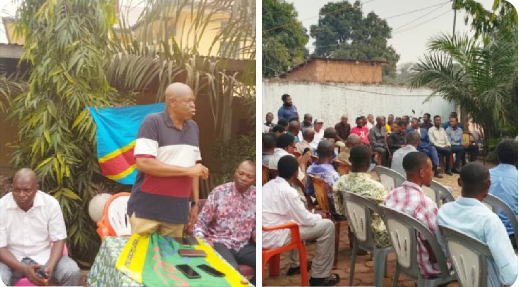 Kasaï : en vacances parlementaires, le sénateur Gaston Nkole Tshimuanga mobilise le CAAC autour du changement de la Constitution