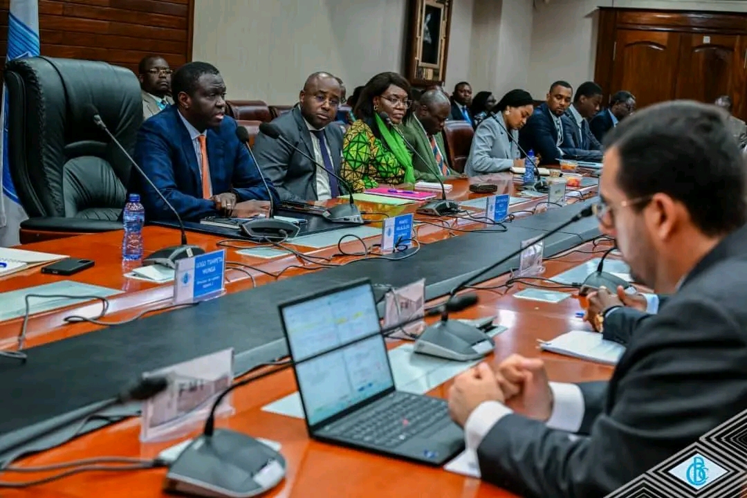 RDC : Le Gouverneur de la BCC André Wameso et la mission du FMI planchent sur la deuxième revue  du programme économique du gouvernement