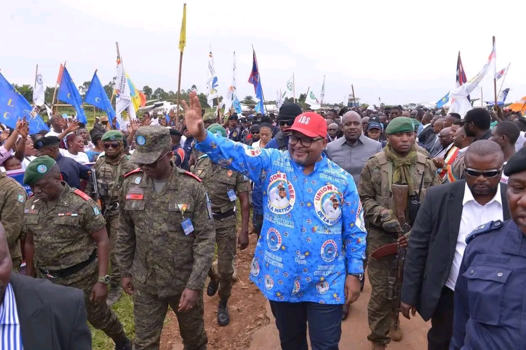 Nord-Kivu : Aimé Boji Sangara à Béni pour un message de paix de l'unité aux populations