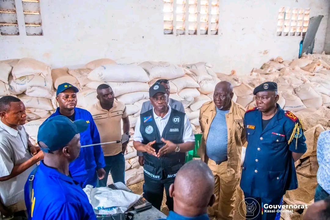 Kasaï Oriental : le Service national lance la vente de maïs pour stabiliser le prix sur le marché à Mbuji-mayi