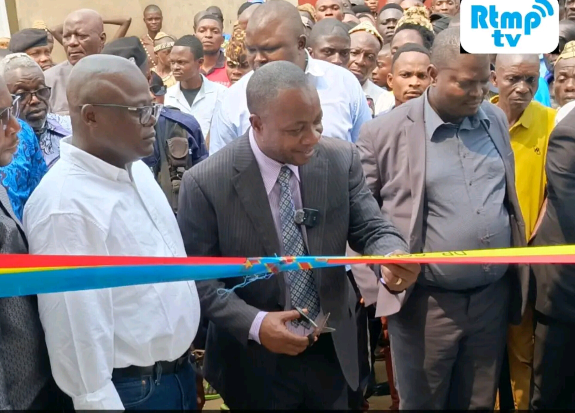 Kasaï : le vice-gouverneur Djoley Bokele lance officiellement la RTMP-TV à Mweka et plaide pour un journalisme responsable