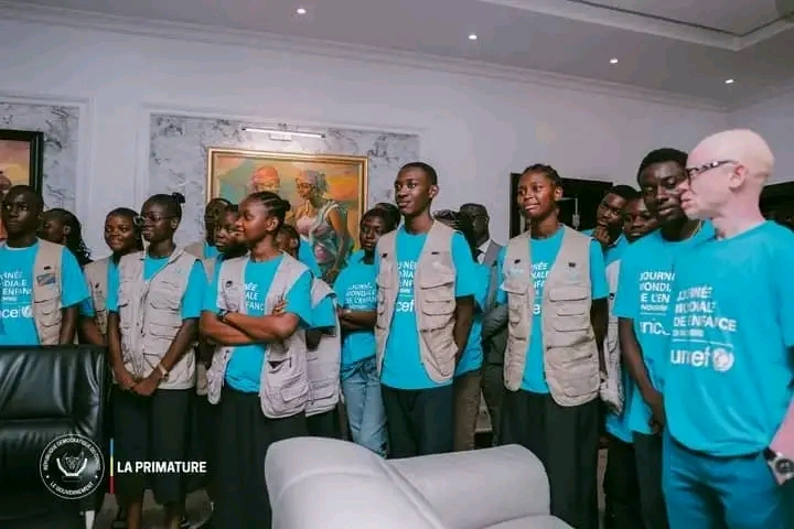 RDC : Plus de 50 enfants découvrent le fonctionnement de la Primature