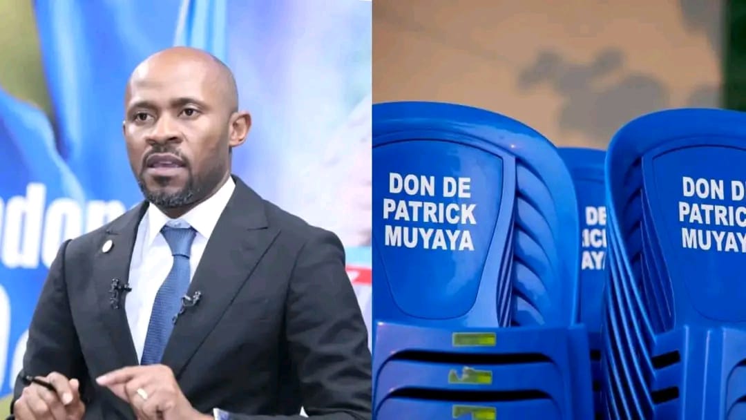 RDC : le ministre Patrick Muyaya concrétise sa promesse par un don de 500 chaises à l'Université de Kikwit