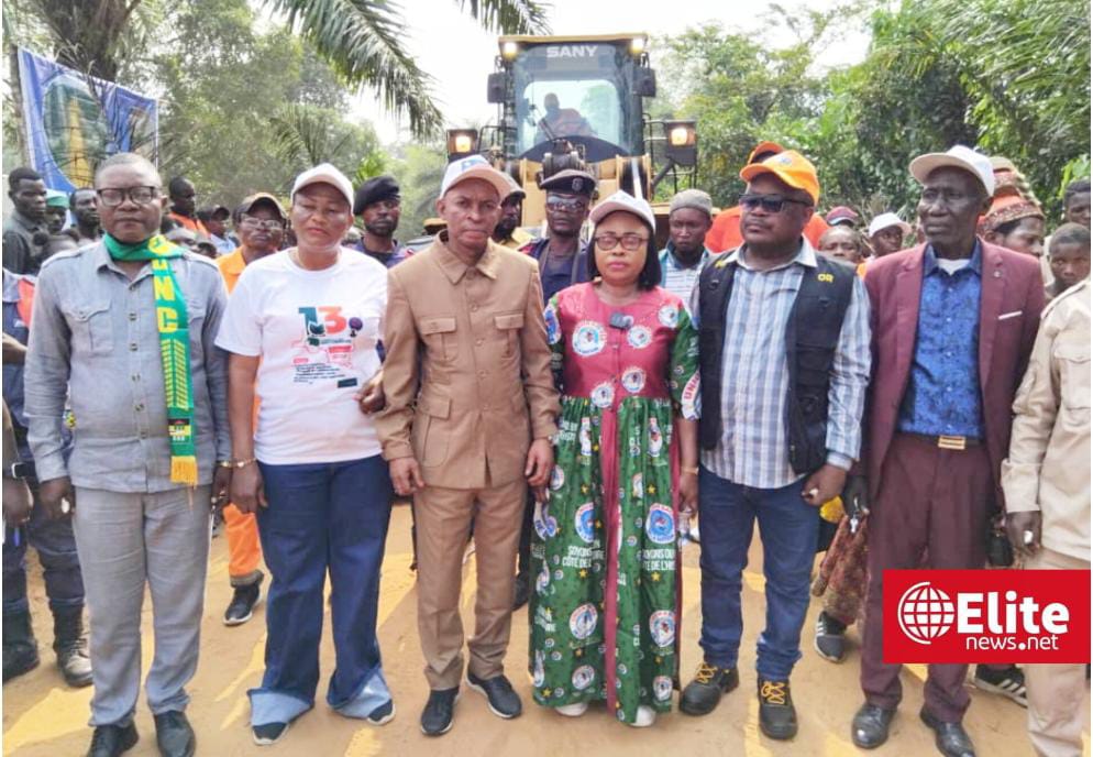 Kwilu : l'Office des Routes lance la réhabilitation de l'axe Ekubi–Pont Kamtsha pour désenclaver le territoire d'Idiofa