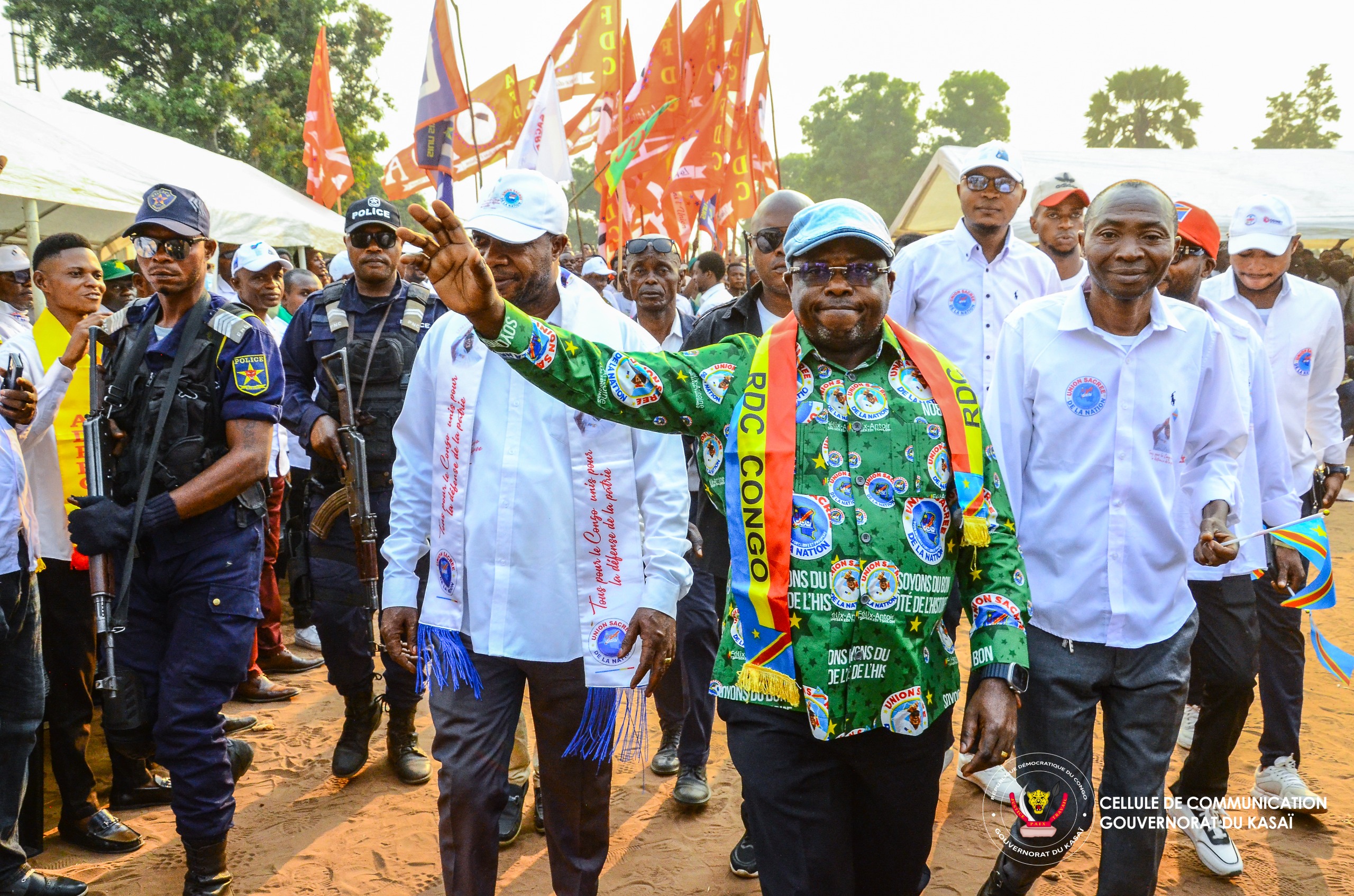 Kasaï : Le Gouverneur Crispin Mukendi installe la coordination provinciale de l’Union sacrée et appelle à l’unité autour du président Félix Tshisekedi