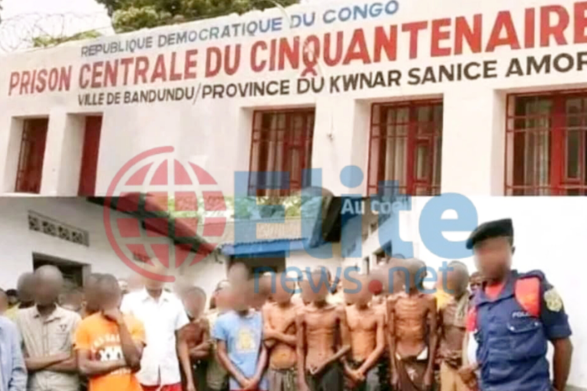 Kwilu : cinq jours sans nourriture à la prison centrale de Bandundu, la société civile redoute une catastrophe humanitaire