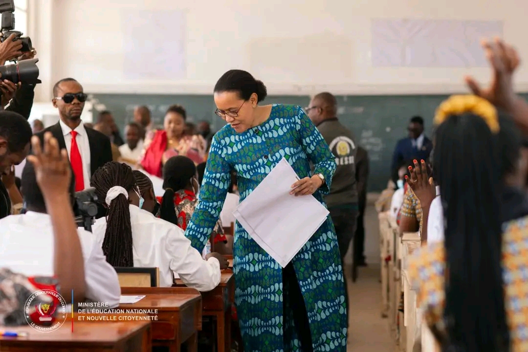 Examen d’État 2026 en RDC : Raïssa Malu lance la 59ᵉ édition à Lubumbashi avec plus d’un million de candidats, dont une progression notable des filles